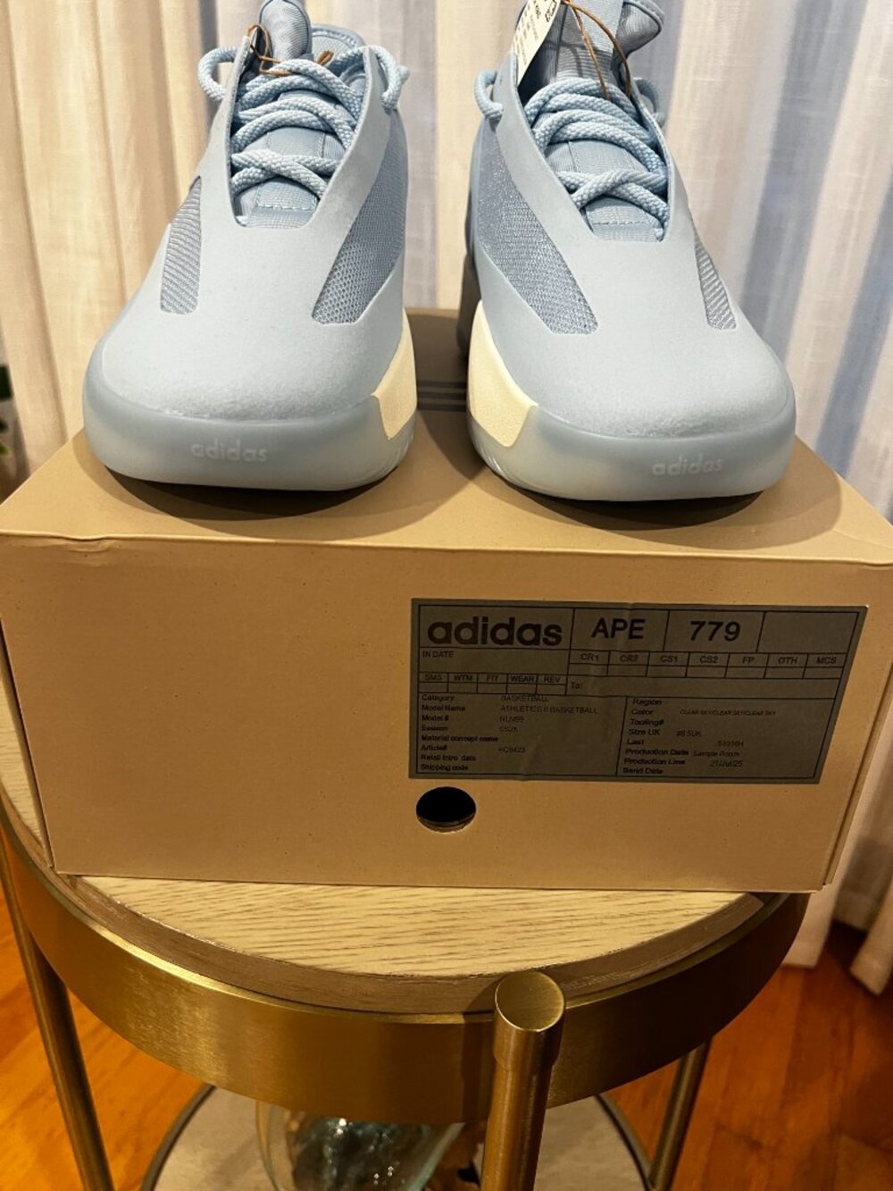 Adidas Fear of God Athletics II Basketball Mens size 9 - Picture 2 of 6